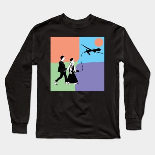 WALKING THE DRONE Long Sleeve T-Shirt